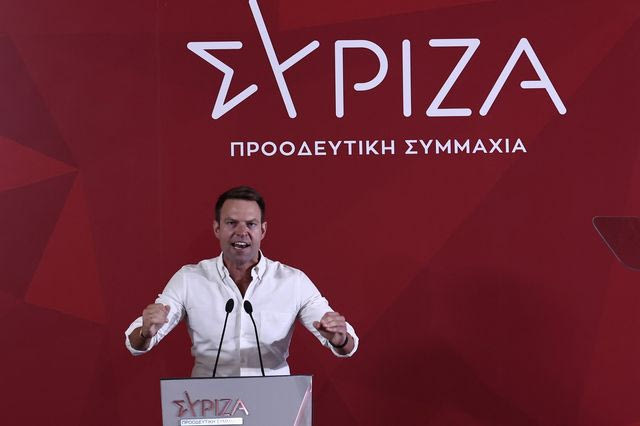 Ο Στέφανος Κασσελάκης στην ΚΕ του ΣΥΡΙΖΑ