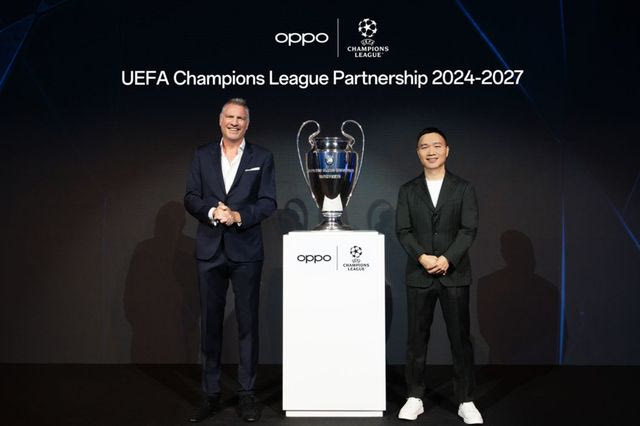 Η OPPO Ανανεώνει τη Συνεργασία της με την UEFA  για τις Επόμενες Τρεις Σεζόν