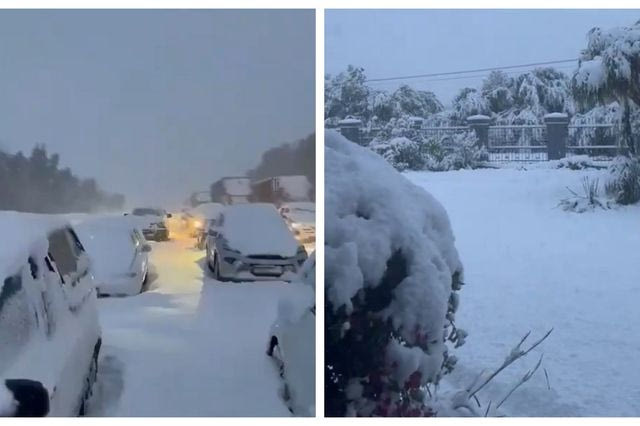 Χιονοπτώσεις στη Νότια Αφρική