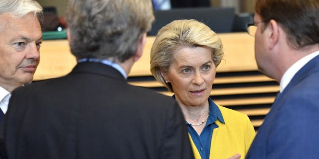 Η πρόεδρος της Κομισιόν, Ursula von der Leyen