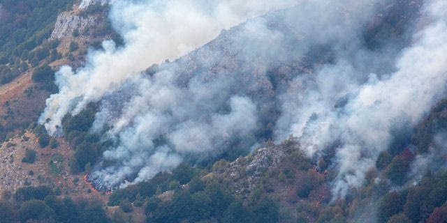 Φωτιά στο Παγγαίο Όρος (φωτογραφία αρχείου)