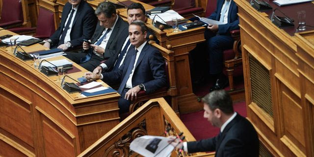 Νίκος Ανδρουλάκης και Κυριάκος Μητσοτάκης