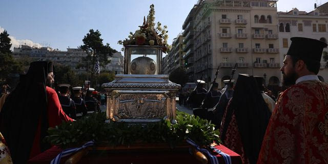 Λιτανεία της εικόνας του Αγίου Δημητρίου