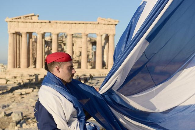 28η Οκτωβρίου: Η έπαρση της σημαίας στην Ακρόπολη