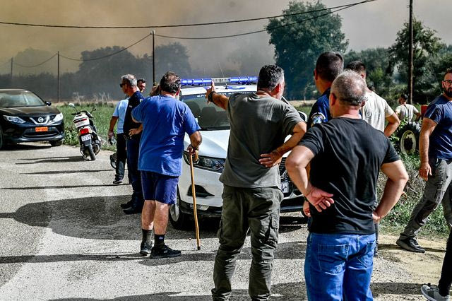 Φωτιά στο Γεράκι Ηλείας