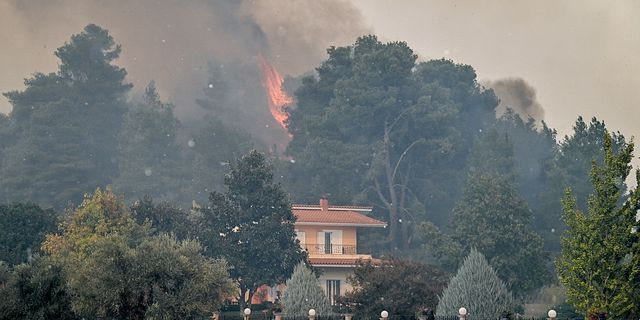 ΠΥΡΚΑΓΙΑ ΣΕ ΔΑΣΙΚΗ ΕΚΤΑΣΗ ΣΤΗ ΠΕΡΙΟΧΗ ΓΕΡΑΚΙ ΑΜΑΛΙΑΔΑΣ ΣΤΗΝ ΗΛΕΙΑ