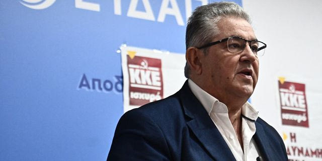 Κουτσούμπας σε εργαζομένους της ΕΥΔΑΠ: Στο επίκεντρο της συζήτησης η πραγματική διέξοδος για τον λαό