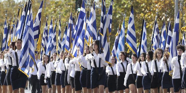 Παρέλαση για την επέτειο της 28ης Οκτωβρίου (φωτογραφία αρχείου)