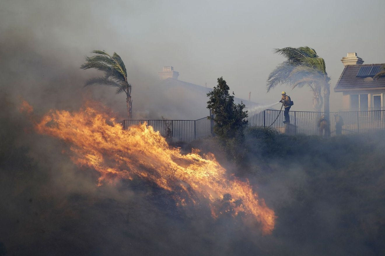 Πυρκαγιά στο Porter Ranch της Καλιφόρνια τον Οκτώβριο του 2019