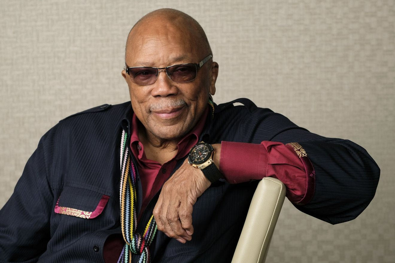 O θρύλος της μουσικής Quincy Jones