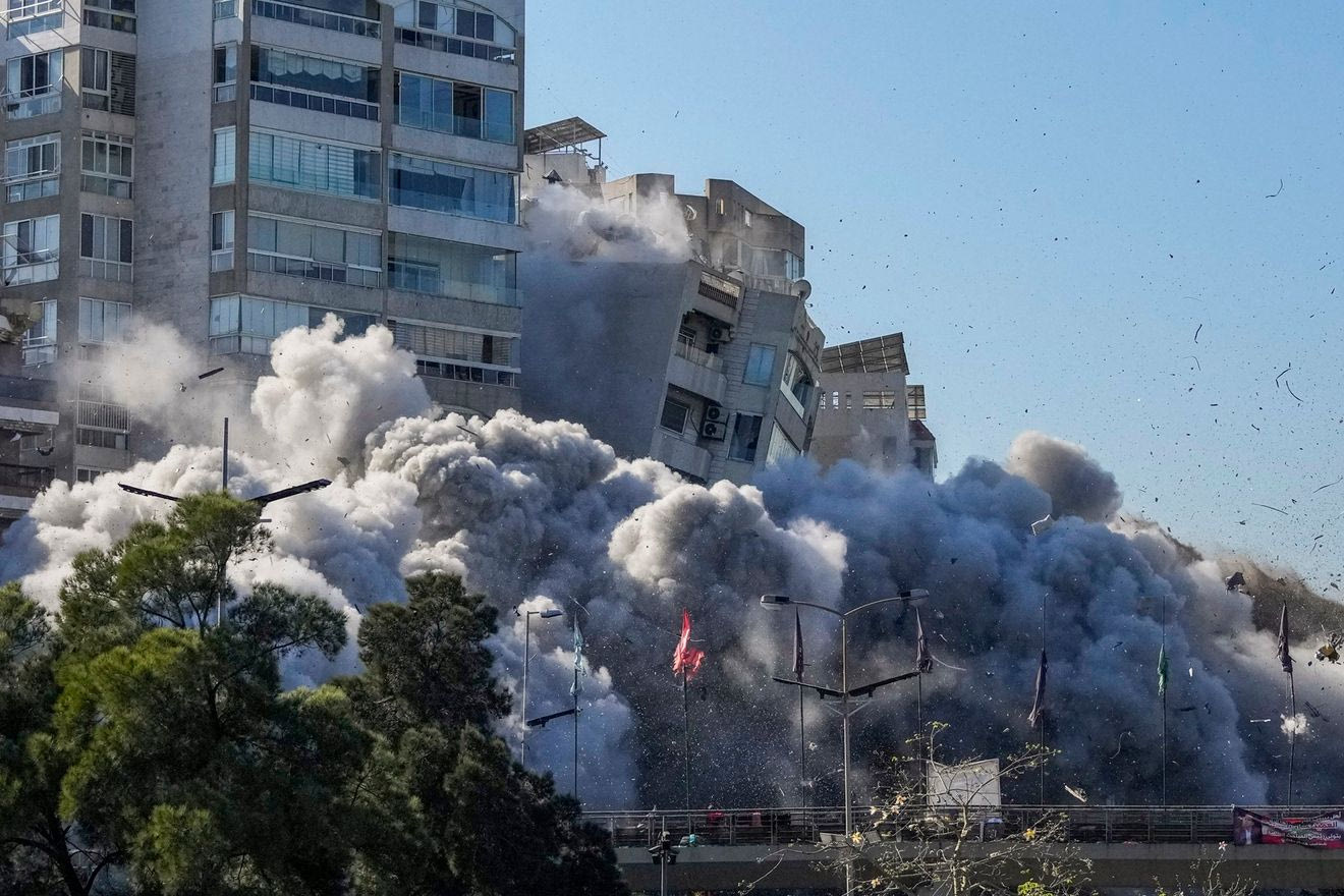 Επίθεση του Ισραήλ σε κτίριο της Βηρυτού