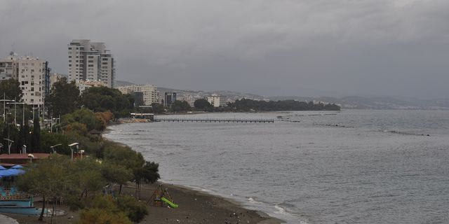 Κακοκαιρία στη Λεμεσό στην Κύπρο (αρχείου)