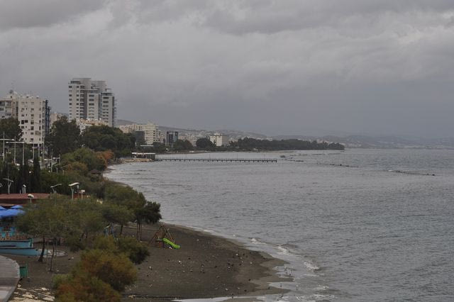 Κακοκαιρία στη Λεμεσό στην Κύπρο (αρχείου)