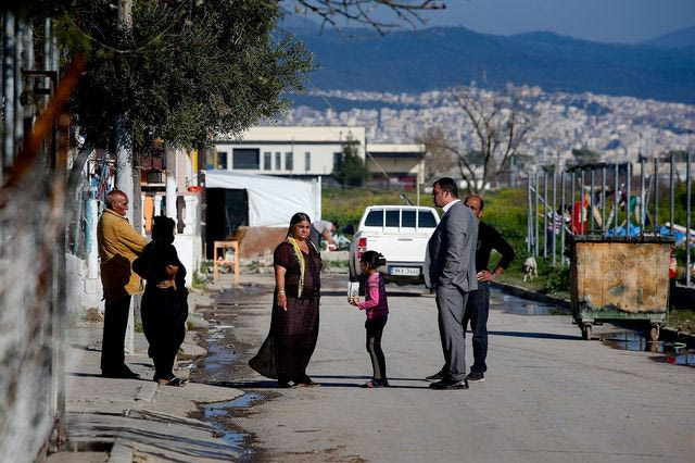 Οικισμός Ρομά στα Διαβατά Θεσσαλονίκης (αρχείου)