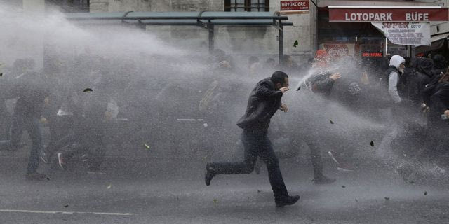 Επεισόδια σε διαδήλωση στην Τουρκία