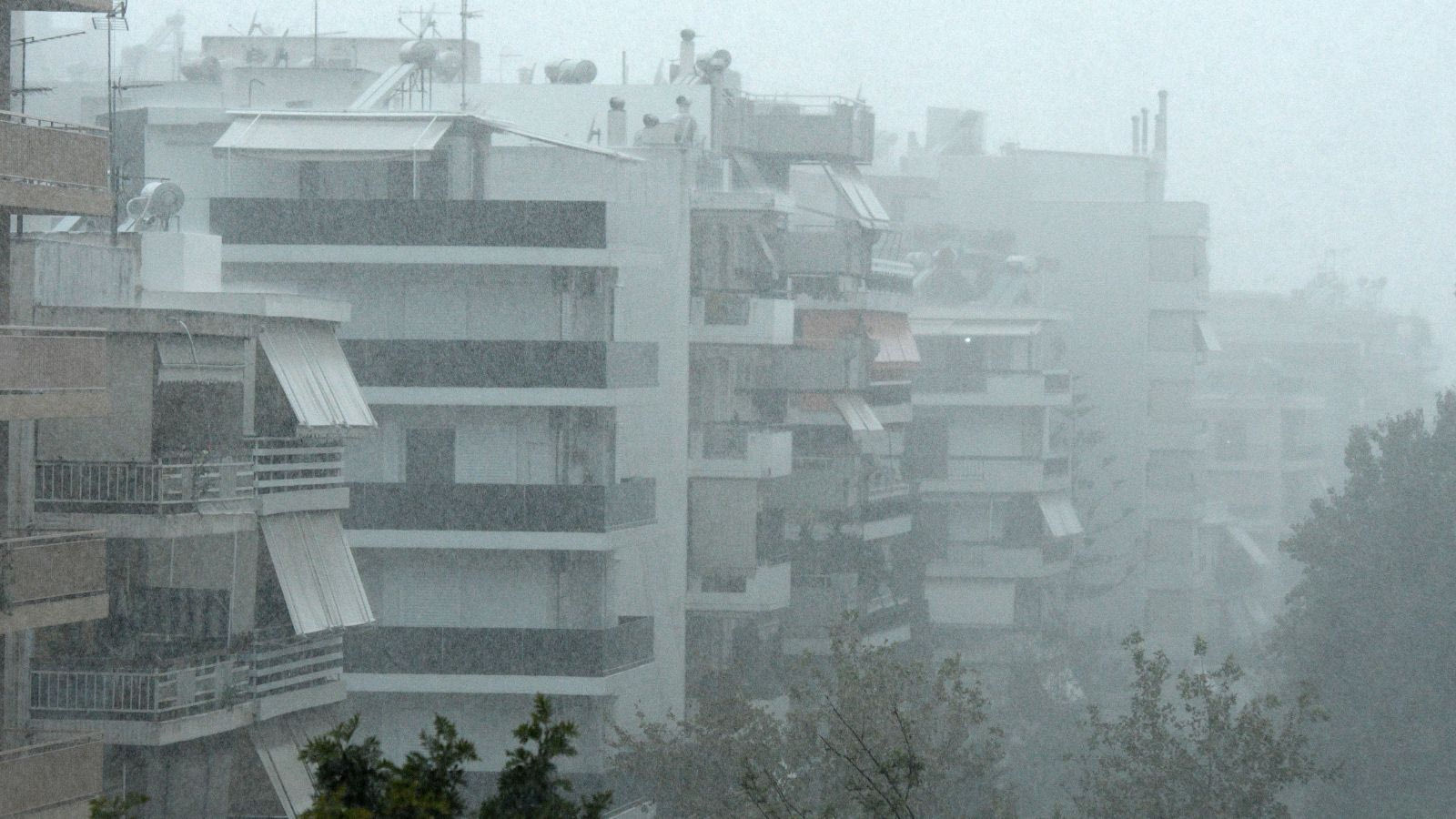 Βροχές στην Αττική 