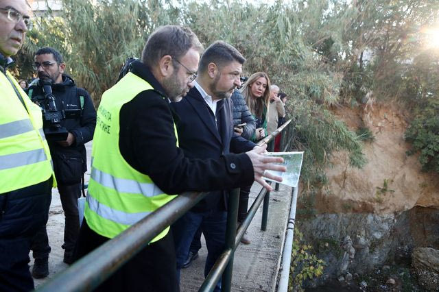 Αυτοψία Χαρδαλιά στο ρέμα Ποδονίφτη: “Δρομολογούμε λύσεις στα χρόνια προβλήματα”