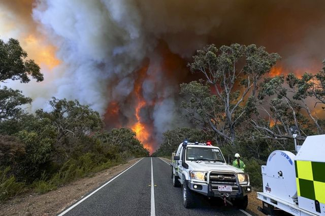 Πυρκαγιά στο Εθνικό Πάρκο Grampians, στην πολιτεία Βικτώρια της Αυστραλίας