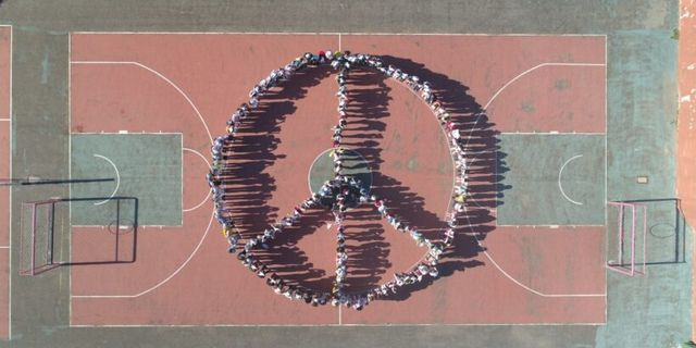 Κόσμος χωρίς Πολέμους και Βία, 3ο Δημοτικό Σχολείο Κορίνθου, Σεπτέμβριος 2024