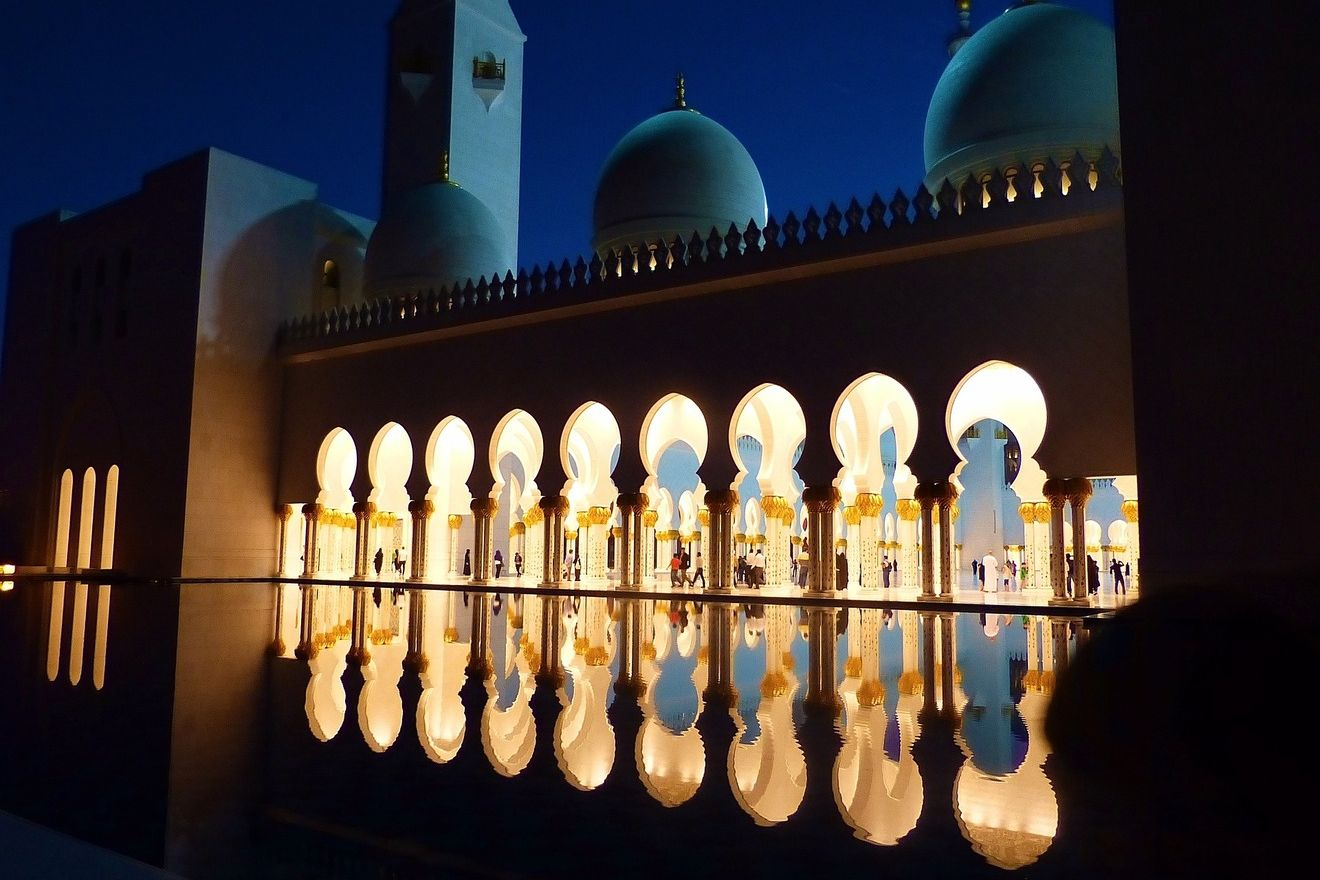 The Sheikh Zayed Grand Mosque