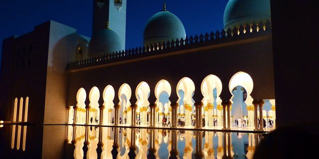 The Sheikh Zayed Grand Mosque