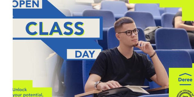 Deree Open Class Day: Ξεκλείδωσε τις δυνατότητές σου, ζήσε το μέλλον σου σήμερα