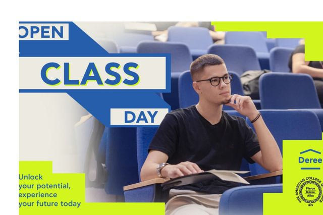 Deree Open Class Day: Ξεκλείδωσε τις δυνατότητές σου, ζήσε το μέλλον σου σήμερα