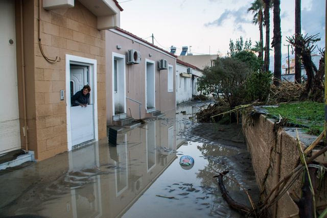 Σαρωτικό το πέρασμα της κακοκαιρίας Bora από την Ρόδο – 10 συγκλονιστικά καρέ