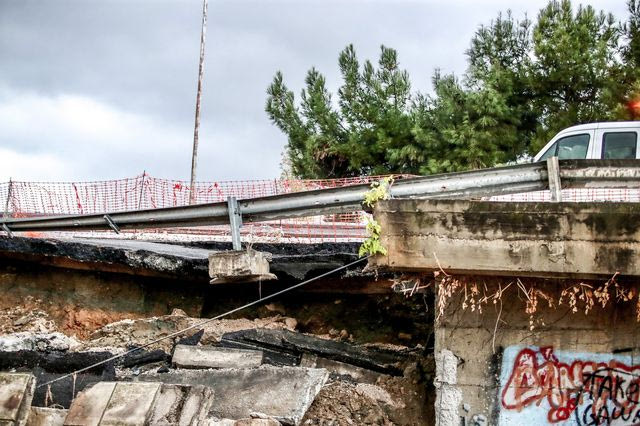 Καταστροφές στη Θεσσαλονίκη από την κακοκαιρία Bora