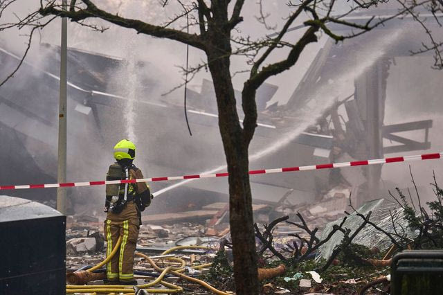 Κατάρρευση πολυκατοικίας έπειτα από έκρηξη στην Χάγη