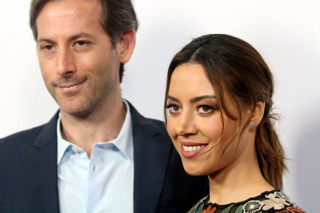 Ο Jeff Baena με την Aubrey Plaza