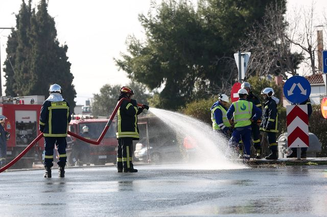 Θεσσαλονίκη: Διαρροή φυσικού αερίου στη Θέρμη