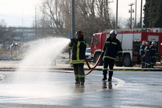 Θέρμη: Πώς έσπασε ο αγωγός φυσικού αερίου – Δεν υπάρχει κίνδυνος για τους κατοίκους