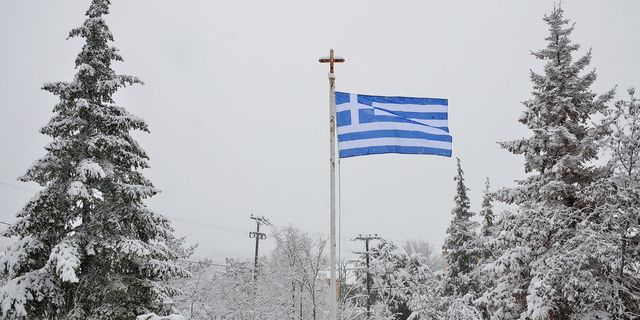 Χιόνια στη Χαλκιδική