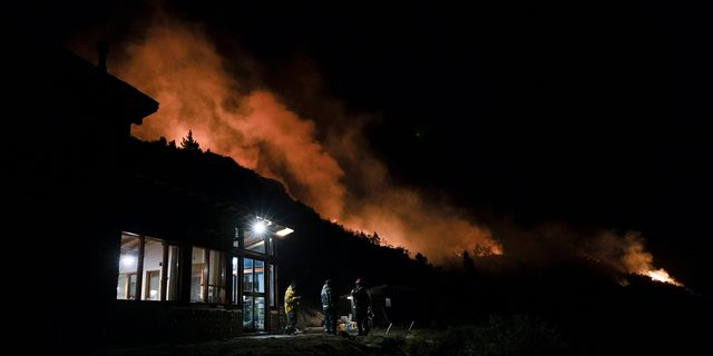 Φωτιά στην περιοχή Επουζέν, Αργεντινή