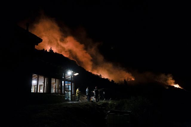 Φωτιά στην περιοχή Επουζέν, Αργεντινή