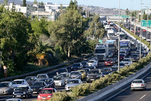 Μποτιλιάρισμα σε Κηφισό και λεωφόρο Κηφισίας