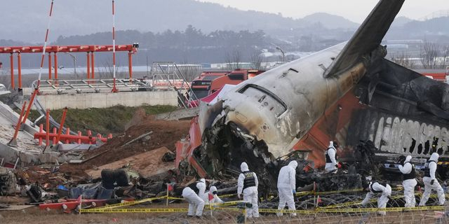 Συντριβή αεροσκάφους στη Νότια Κορέα