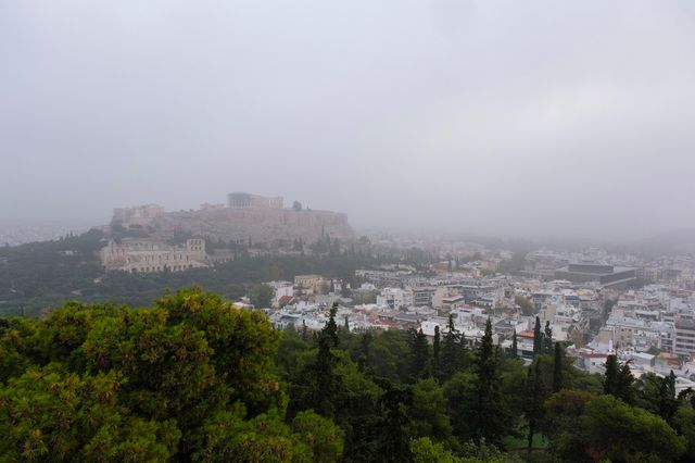 Ομίχλη στην Αθήνα (αρχείου)