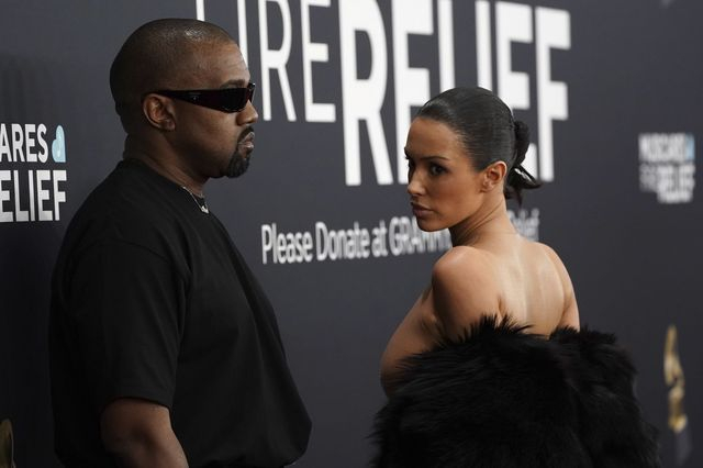 Kanye West και Bianca Censori στα Grammy 2025