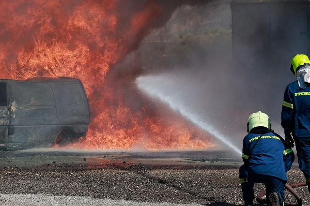 Κίνηση στους δρόμους: Μποτιλιάρισμα λόγω φωτιάς σε όχημα στον Κηφισό