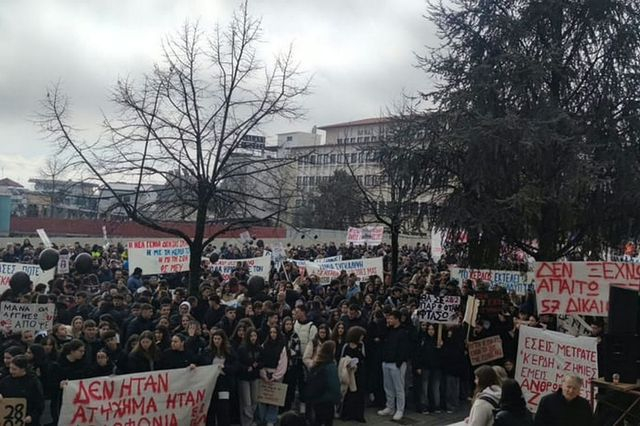 Συγκέντρωση για τα Τέμπη στα Ιωάννινα