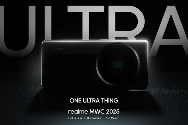 Η realme παρουσιάζει ένα smartphone με Ultra-large αισθητήρα κάμερας στο MWC 2025