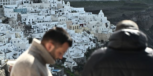 Κάτοικοι της Σαντορίνης