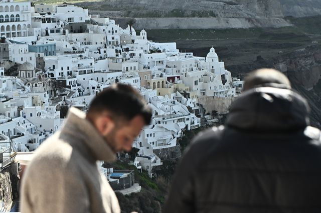 Κάτοικοι της Σαντορίνης