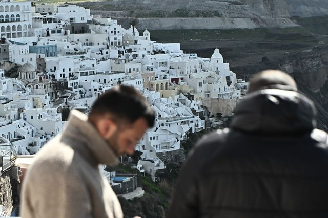 Στιγμιότυπο από την Σαντορίνη