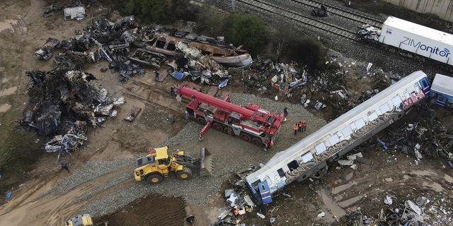 Τέμπη: Οι πραγματογνώμονες ταυτοποίησαν την εμπορική αμαξοστοιχία