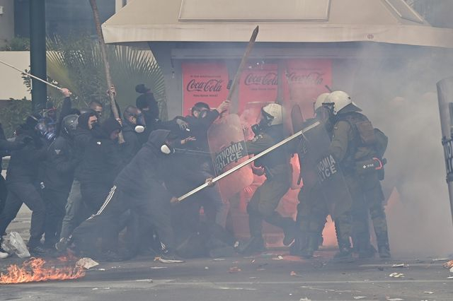 Επεισόδια στην πλατεία Συντάγματος