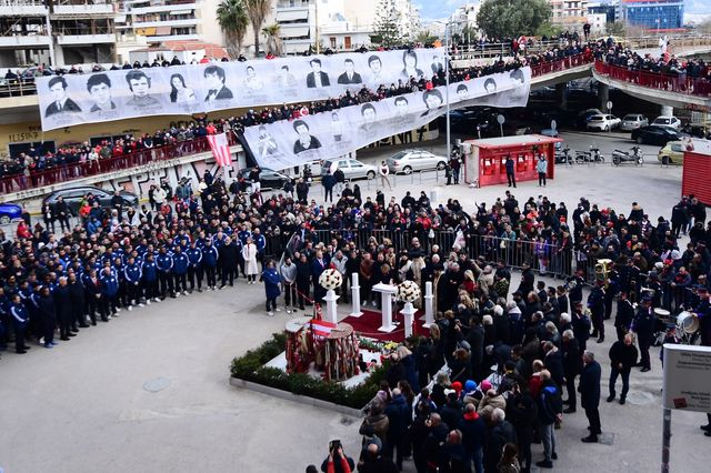 Ολυμπιακός: Συγκίνηση στο μνημόσυνο για τα θύματα της Θύρας 7